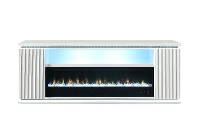 Medea - 71" TV Stand w/ Electric Fire Place by Unique Piece Furniture