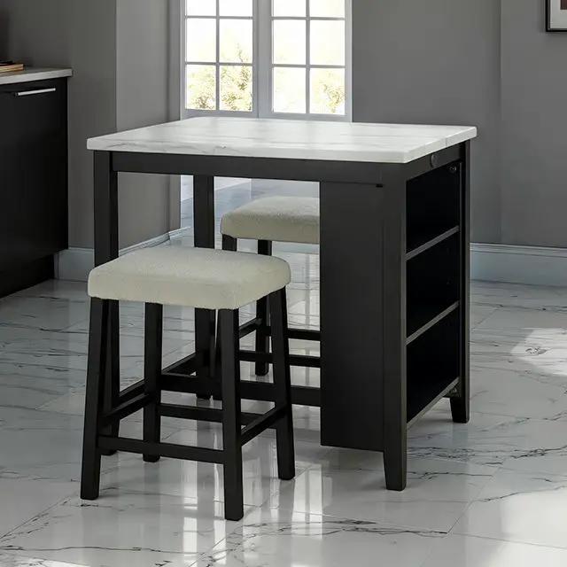 Chalcedony - 3 Pc. Dining Table Set by Unique Piece Furniture
