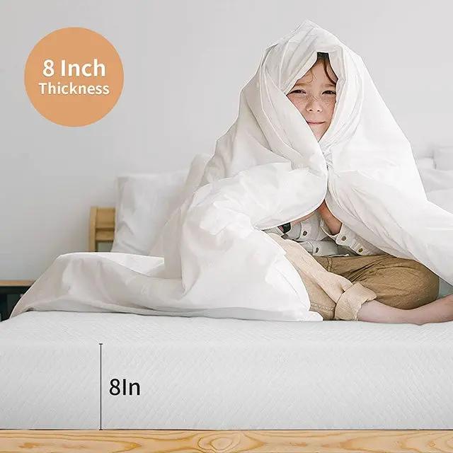 Artemisia - 8" E.King Memory Foam Mattress by Unique Piece Furniture