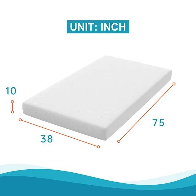 Artemisia - 10" Twin XL Memory Foam Mattress by Unique Piece Furniture