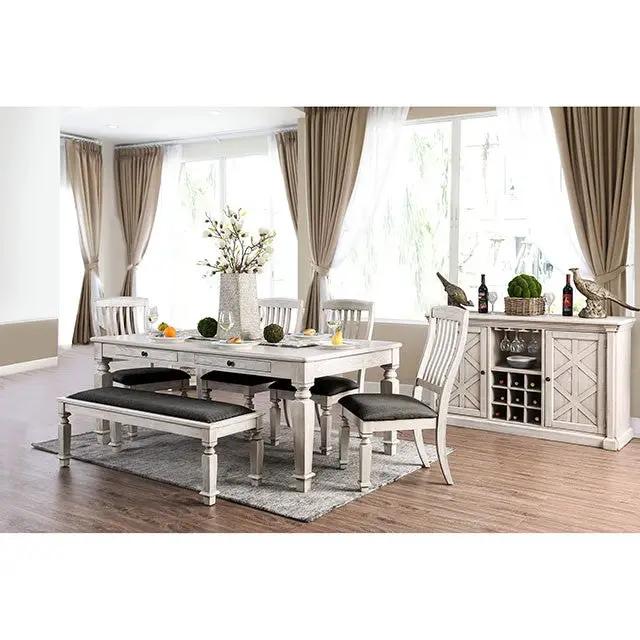 Georgia - 7 Pc Dining Table Set by Unique Piece Furniture