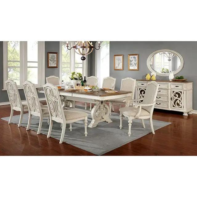 Arcadia - 9 Pc Dining Table Set by Unique Piece Furniture