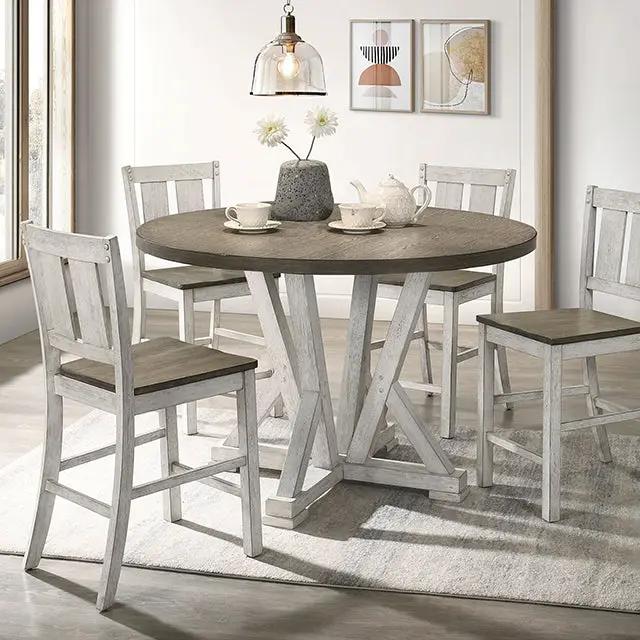 Dakota - 5 Pc Counter Ht Table Set by Unique Piece Furniture