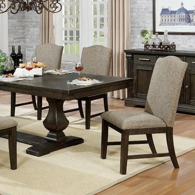Faulk - 6 Pc Dining Table Set w/ Bench by Unique Piece Furniture