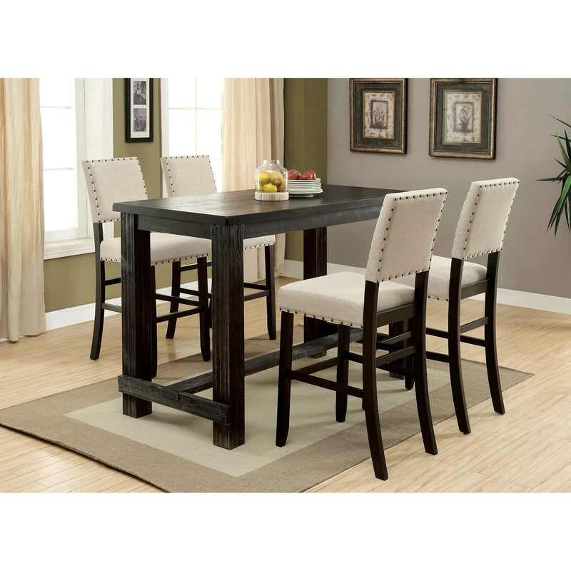 Sania - 5 Pc Bar Table Set by Unique Piece Furniture