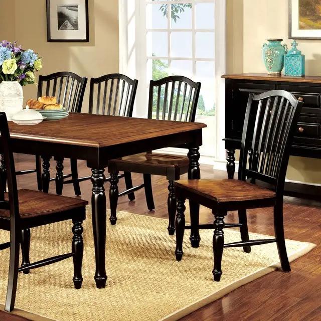 Mayville - 7 Pc Dining Table Set by Unique Piece Furniture