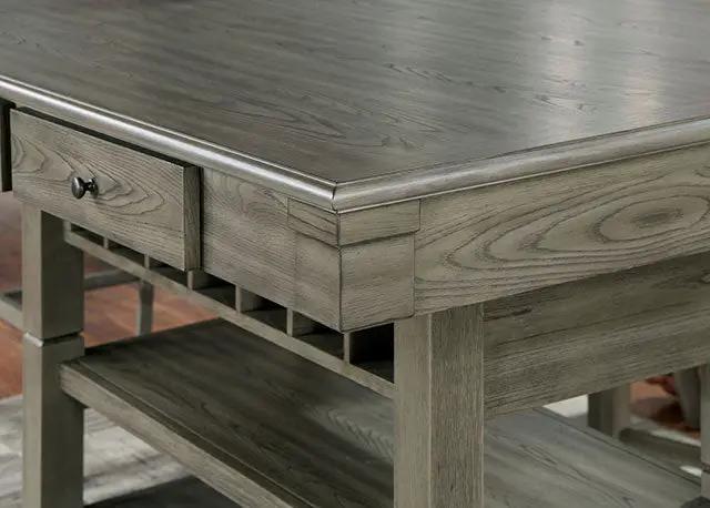 Anaya - 7 Pc Counter Ht Table Set by Unique Piece Furniture