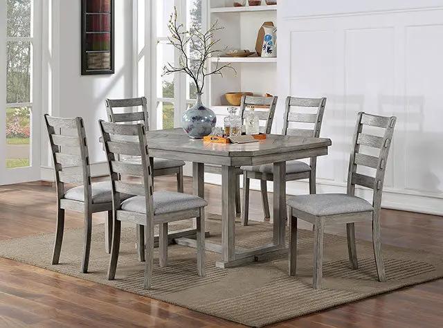 Laquila - 7 Pc Dining Table Set by Unique Piece Furniture