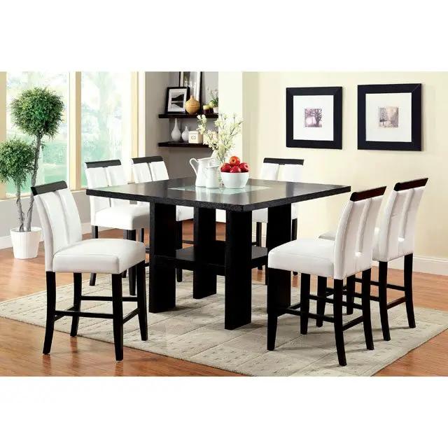 Luminar - 5 Pc Counter Ht Table Set by Unique Piece Furniture