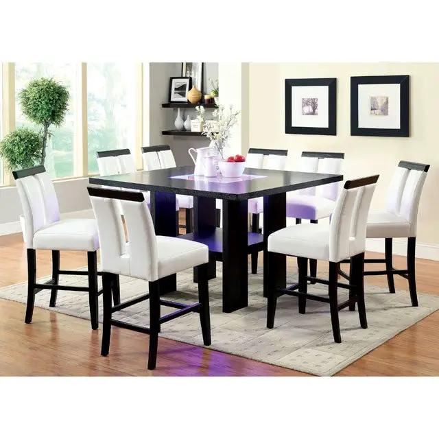 Luminar - 5 Pc Counter Ht Table Set by Unique Piece Furniture