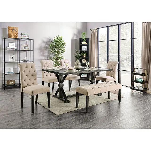 Alfred - 7 Pc Dining Table Set by Unique Piece Furniture