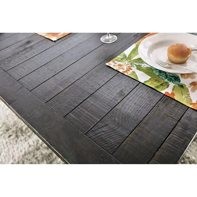 Alfred - 6 Pc Dining Table Set w/ Bench by Unique Piece Furniture