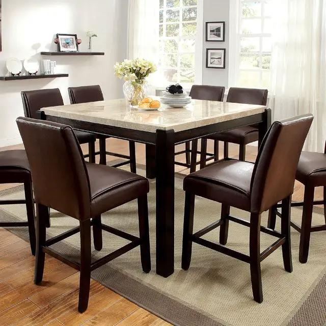 Gladstone - 7 Pc Counter Ht Table Set by Unique Piece Furniture