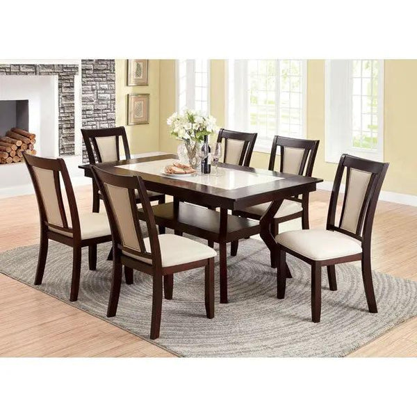 Brent - 7 Pc Dining Table Set