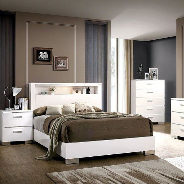Carlie - 4 Pc Queen Bedroom Set by Unique Piece Furniture