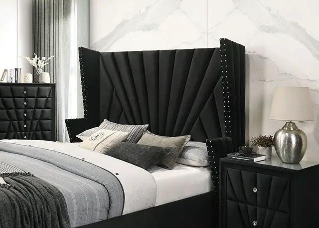 Carissa - 4 Pc Queen Bedroom Set by Unique Piece Furniture