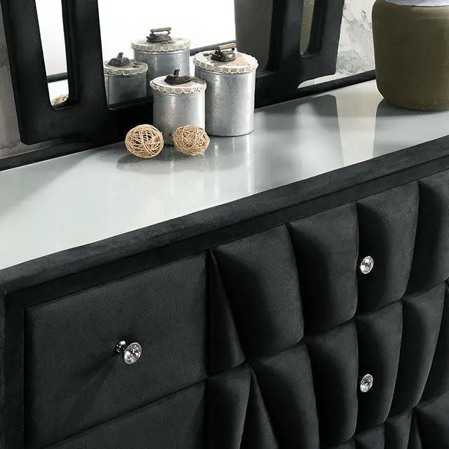 Carissa - 4 Pc Queen Bedroom Set by Unique Piece Furniture