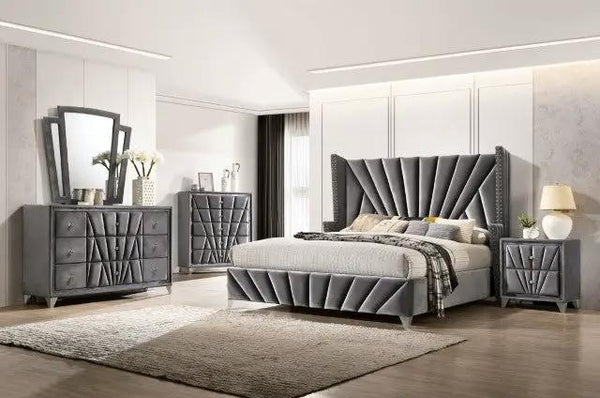 Carissa - 5 Pc Queen Bedroom Set