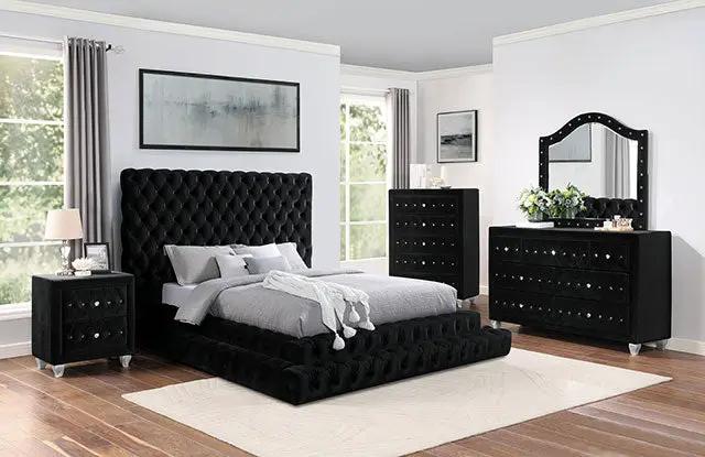 Stefania - 4 Pc Queen Bedroom Set by Unique Piece Furniture