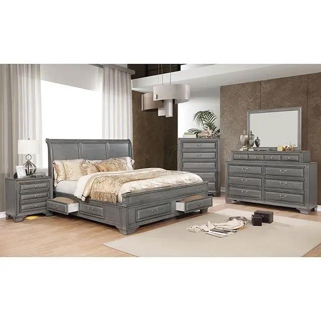 Brandt - 4 Pc Queen Bedroom Set by Unique Piece Furniture