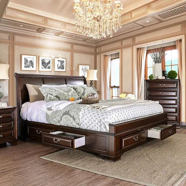 Brandt - 4 Pc Queen Bedroom Set by Unique Piece Furniture