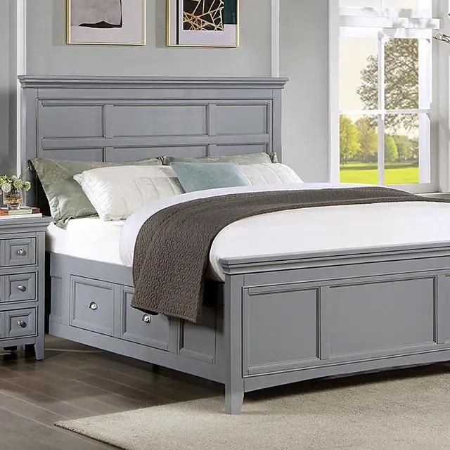 Castlile - 4 Pc Queen Bedroom Set by Unique Piece Furniture