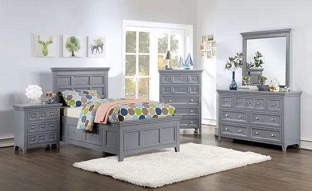 Castlile - 4 Pc Twin Bedroom Set by Unique Piece Furniture