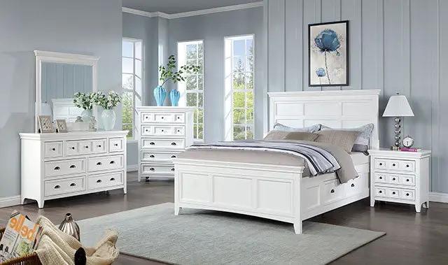 Castile - 4 Pc Full Bedroom Set by Unique Piece Furniture