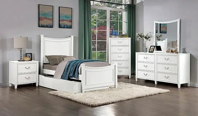 Lycoris - 4 Pc Twin Bedroom Set by Unique Piece Furniture