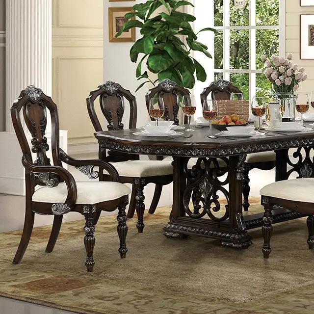 Promenade - 9 Pc Dining Table Set by Unique Piece Furniture