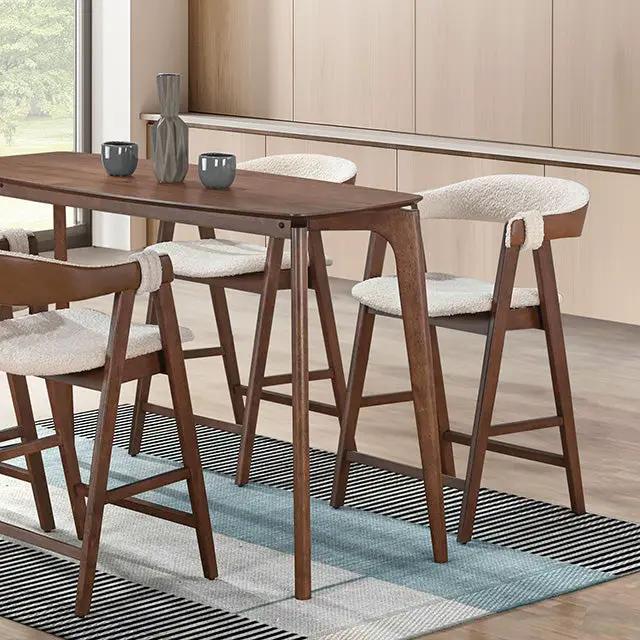 Ebikon - 5 Pc Counter Ht Table Set by Unique Piece Furniture