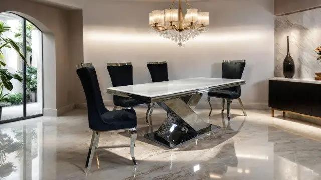 Palazzo - 7 Pc Dining Table Set by Unique Piece Furniture
