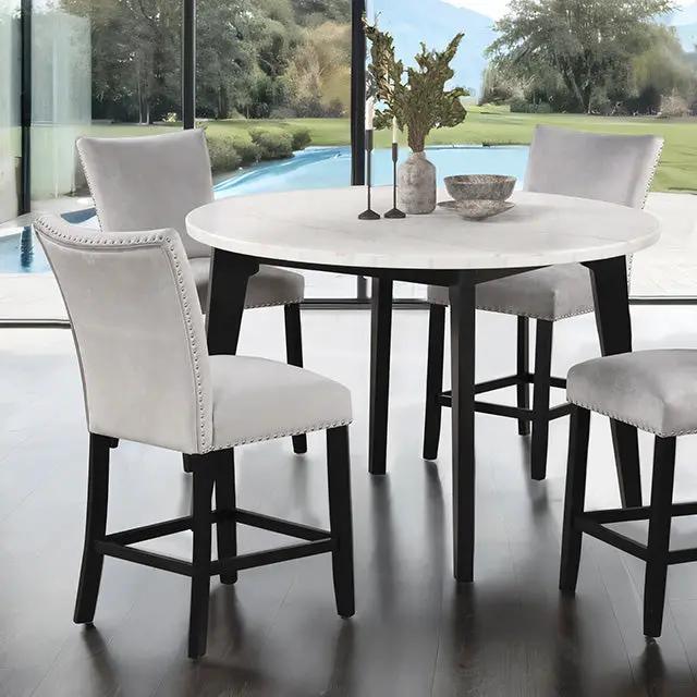 Sabro - 5 Pc Counter Ht Table Set by Unique Piece Furniture