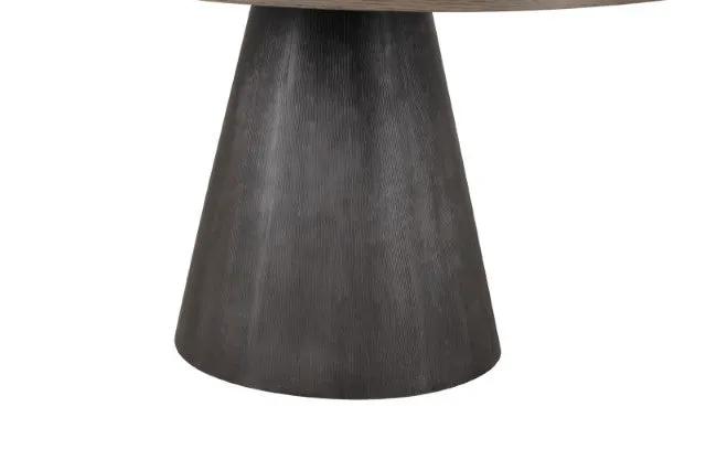 Broager - 5 Pc Dining Table Set (Light Gray Caster Chairs) by Unique Piece Furniture
