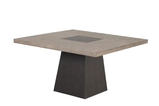 Broager - 5 Pc Dining Table Set (White Caster Chairs) by Unique Piece Furniture