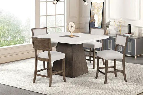 Grasten - 7 Pc Counter Ht Table Set