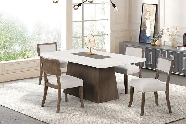 Grasten - 7 Pc Dining Table Set by Unique Piece Furniture