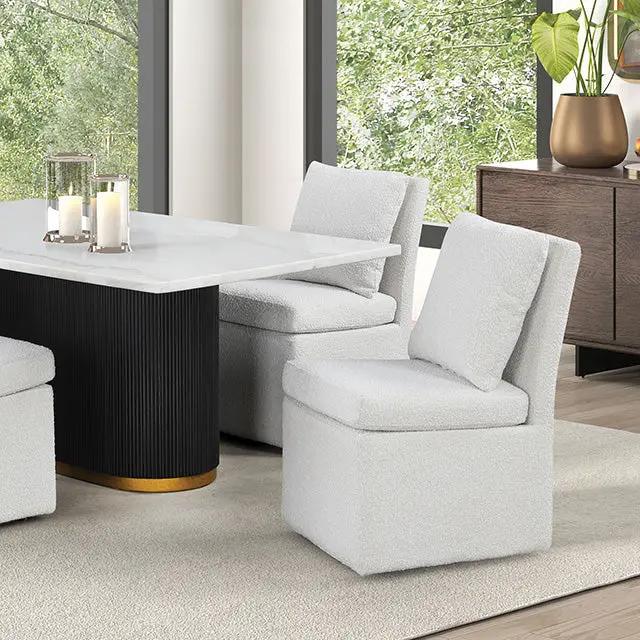 Morges - 5 Pc Dining Table Set by Unique Piece Furniture
