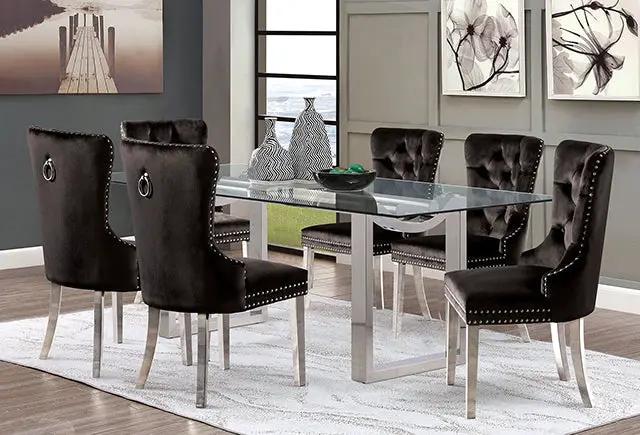 Silvestri - 7 Pc Dining Table Set by Unique Piece Furniture