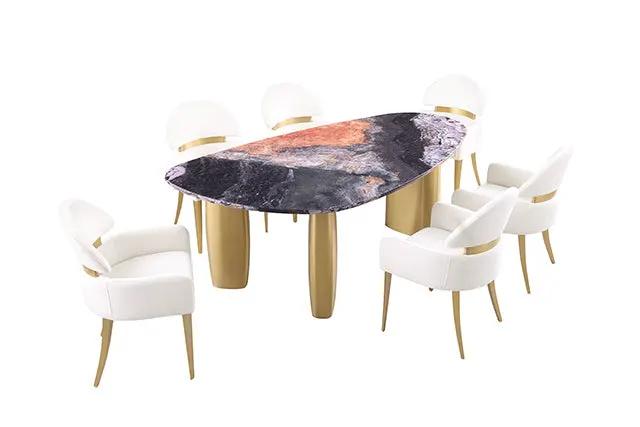 Northwich - 5 Pc Dining Table Set by Unique Piece Furniture