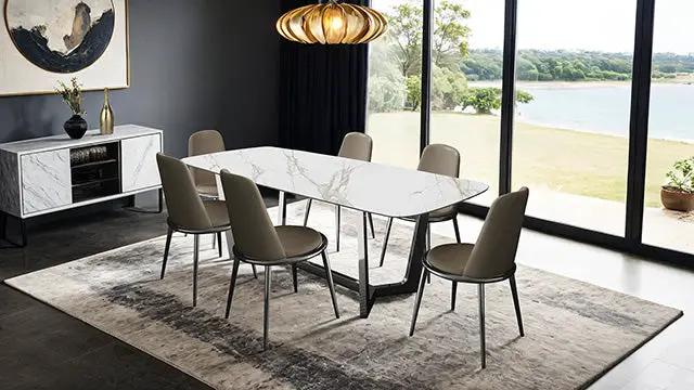Norelli - 7 Pc Dining Table Set by Unique Piece Furniture