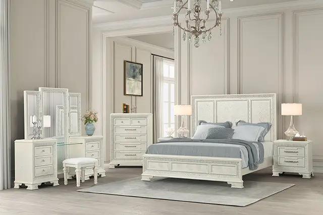 Stella Mia - 4 Pc Queen Bedroom Set by Unique Piece Furniture