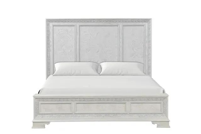 Stella Mia - 5 Pc Queen Panel Bedroom Set by Unique Piece Furniture