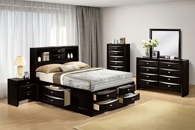 Zosimo - 4 Pc Queen Bedroom Set by Unique Piece Furniture