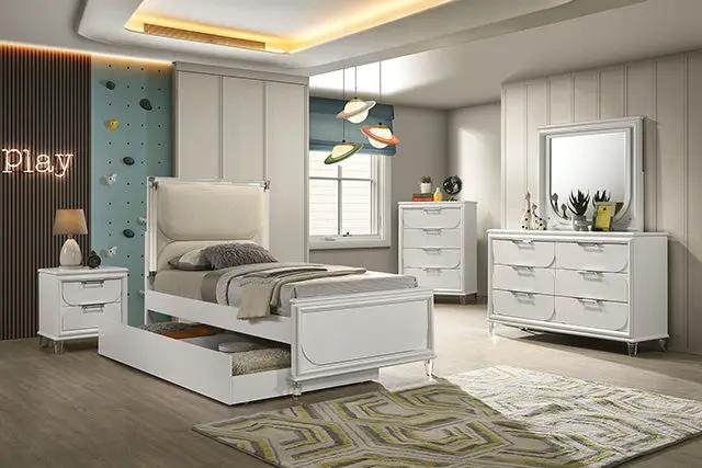 Lareina - 4 Pc Twin Bedroom Set by Unique Piece Furniture