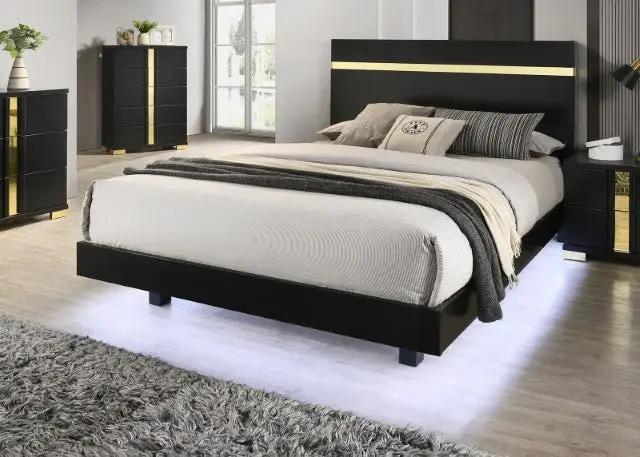 Lillestrom - 5 Pc Queen Bedroom Set by Unique Piece Furniture