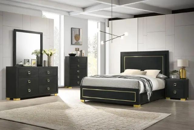 Latimer - 5 Pc Queen Bedroom Set by Unique Piece Furniture