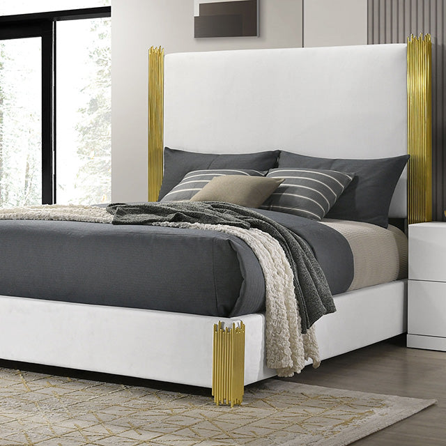 Basildon - 5 Pc Queen Bedroom Set by Unique Piece Furniture