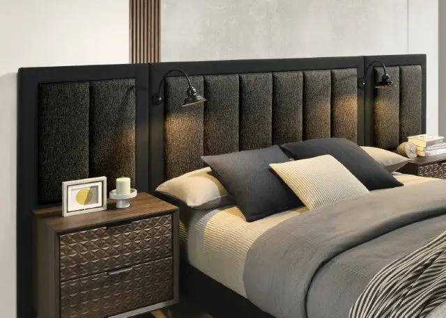Chalfont - 4 Pc Queen Bedroom Set w/ Panels by Unique Piece Furniture