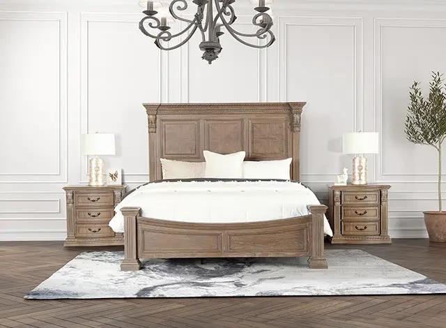 Seven Oaks - 4 Pc Queen Bedroom Set by Unique Piece Furniture